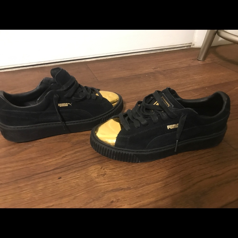 Puma suede platform